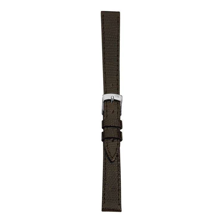 Morellato Livorno Cucito Watch Strap - Genuine Teju Lizard with Stitched Edge