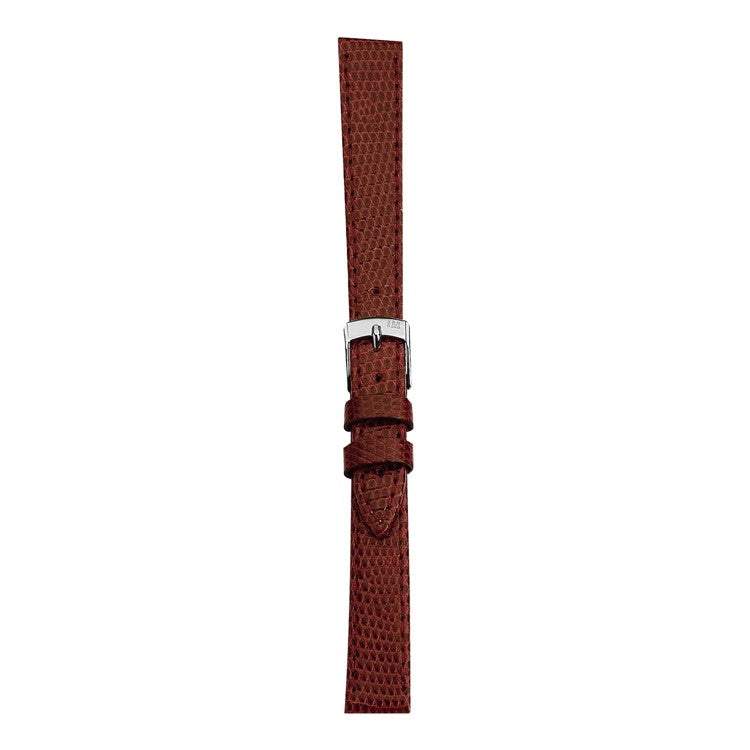 Morellato Livorno Cucito Watch Strap - Genuine Teju Lizard with Stitched Edge