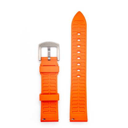 Kennett Great BritainKennett FKM Rubber Strap 22MM OrangeWatch Avenue UK