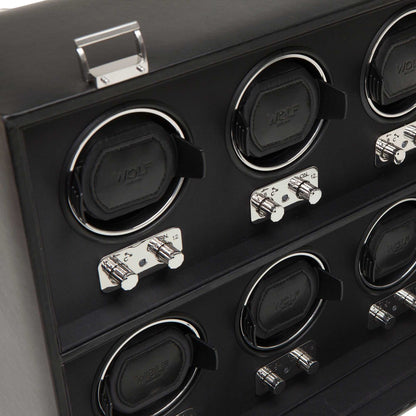 Watch Avenuewatch winderWolf Heritage 8 Piece Watch Winder 270802Watch Avenue UK