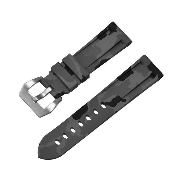 Watch StrapCamo Pattern Silicone Watch Straps - Military-Inspired Design for a BoTransform your watch with our Camo Pattern Silicone Straps, inspired by the Disruptive Pattern Material used by the British Armed Forces. Featuring iconic camouflage