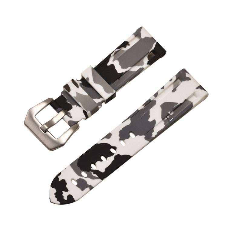 Watch StrapCamo Pattern Silicone Watch Straps - Military-Inspired Design for a BoTransform your watch with our Camo Pattern Silicone Straps, inspired by the Disruptive Pattern Material used by the British Armed Forces. Featuring iconic camouflage