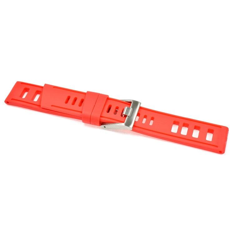 Premium Sports Divers Silicone Watch Strap - Cut-Out Design, Multiple Colours