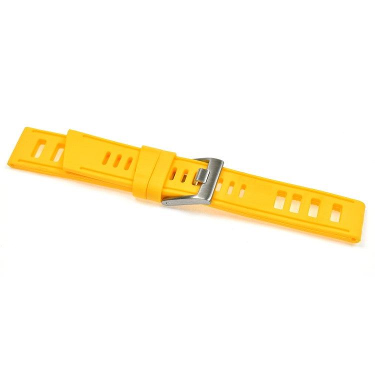 Premium Sports Divers Silicone Watch Strap - Cut-Out Design, Multiple Colours