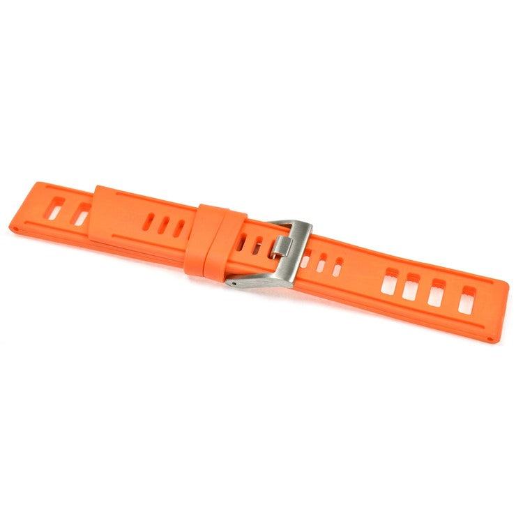 Premium Sports Divers Silicone Watch Strap - Cut-Out Design, Multiple Colours