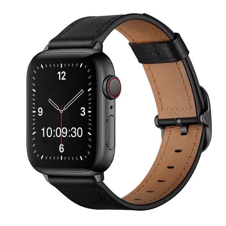 Classic Premium Leather Smartwatch Straps – Available in Multiple SizeUpgrade your Apple smartwatch with our Classic Premium Leather Straps, expertly crafted from high-quality leather for a refined look. These straps feature a classic 