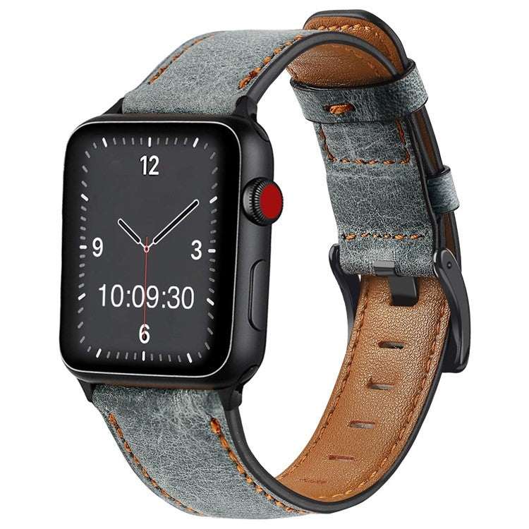 Retro Leather Apple Watch Strap | Colorful & Premium DesignAdd a splash of colour and style to your Apple Watch with our Slim Contrasting Stitch Leather Strap. Designed for those who appreciate a refined look. Available in a