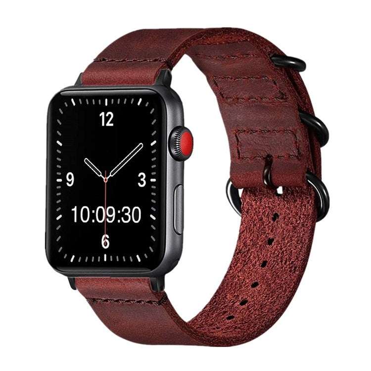 Watch StrapPremium Raw Leather Watch Straps - Vintage Military-Inspired DesignOur Premium Raw Leather Watch Straps for Apple Watches bring a vintage, rugged charm to your timepiece. Crafted from unlined, incredibly soft leather, these straps o