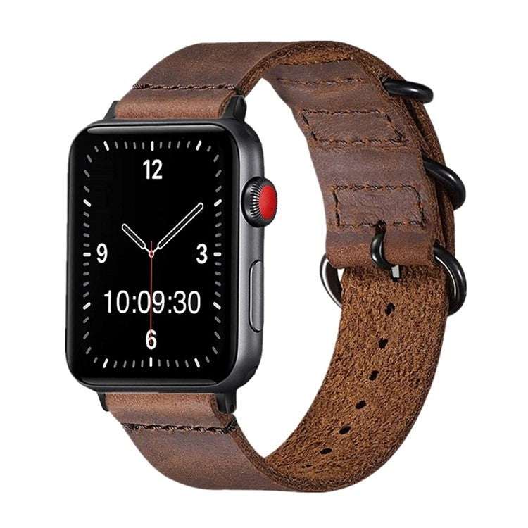 Watch StrapPremium Raw Leather Watch Straps - Vintage Military-Inspired DesignOur Premium Raw Leather Watch Straps for Apple Watches bring a vintage, rugged charm to your timepiece. Crafted from unlined, incredibly soft leather, these straps o