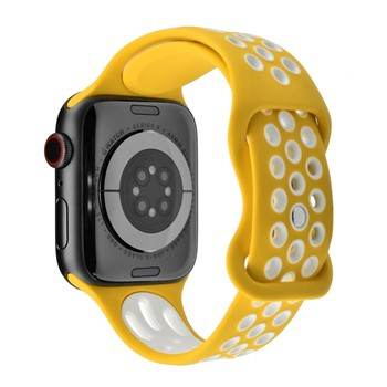 Watch StrapSilicone Sport Apple Watch Strap | 38-40mm & 42-44mm SizesAvailable in two sizes: 38/40/41mm or 42/44/45/49mm
Enhance your Apple Watch with our Silicone Sport Strap, designed for active lifestyles. Available in two sizes, 3