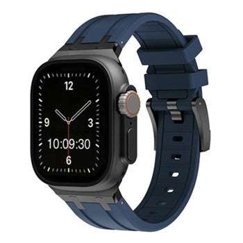 Watch StrapSilicone Sport Apple Watch Strap | 38-40mm & 42-44mm SizesAvailable in two sizes: 38/40/41mm or 42/44/45/49mm
Enhance your Apple Watch with our AP style Silicone Sport Strap, designed for active lifestyles. Available in two