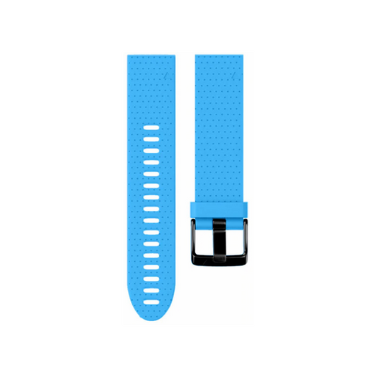 Silicone Watch Straps (with Black Buckle) Compatible with Garmin Fenix 5S / 5S Plus