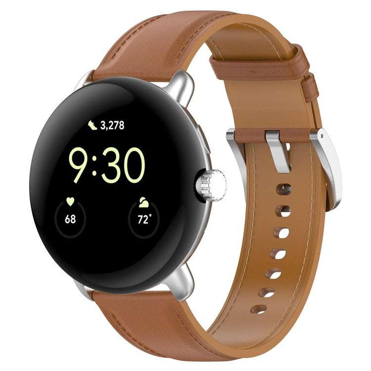 Google Pixel® Model 1 Plain Leather Watch Strap