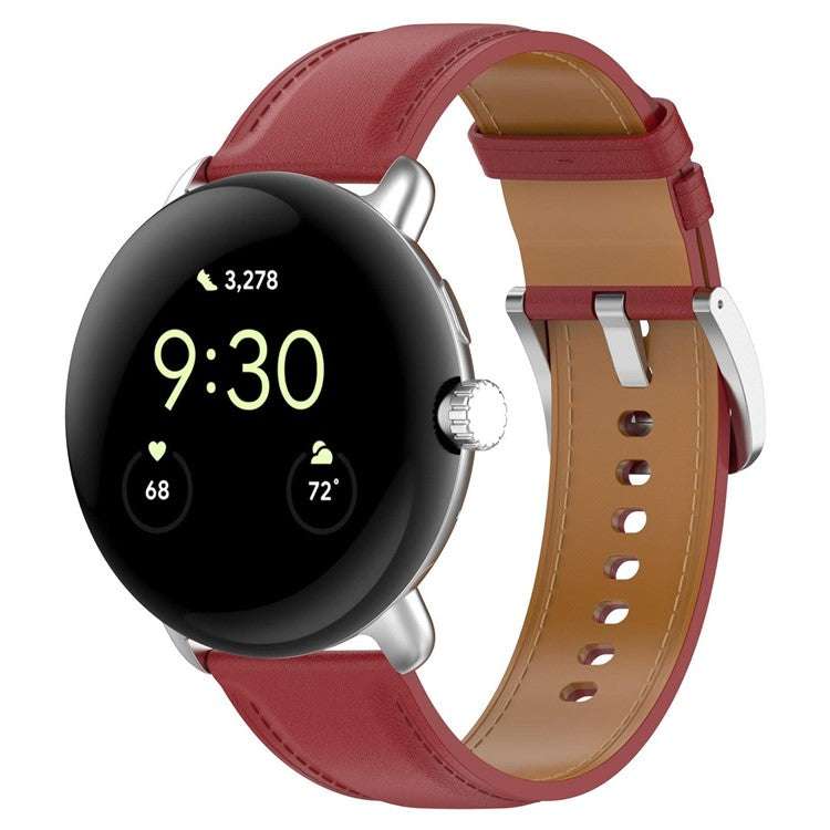 Google Pixel® Model 1 Plain Leather Watch Strap