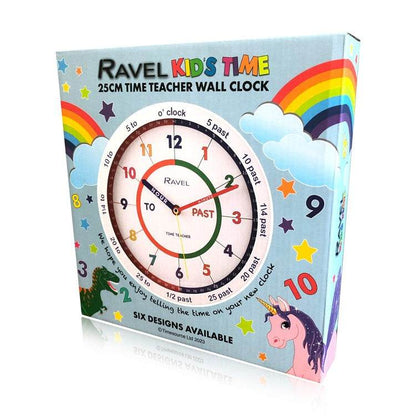 Time teacher wall clock by Ravel