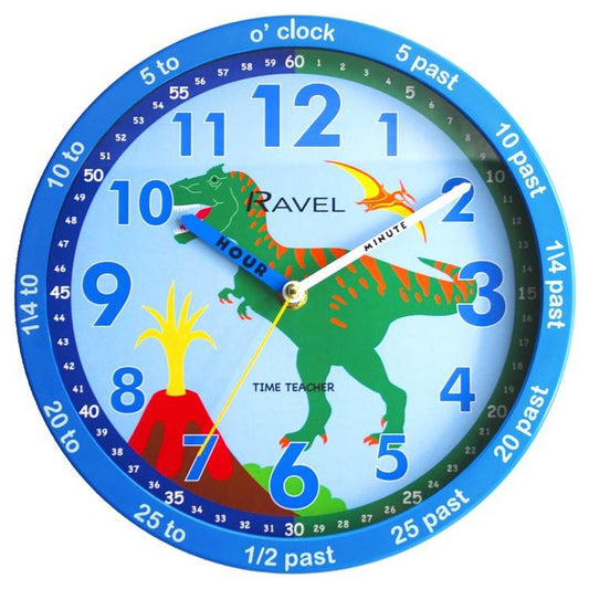 Ravel Kids Clock Dinosaur (RKC11)