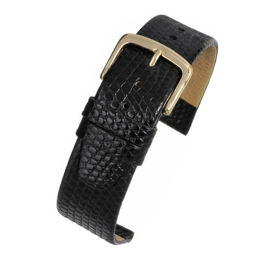 Flat Lizard Grain Watch Strap – Classic Design with Bright Colors