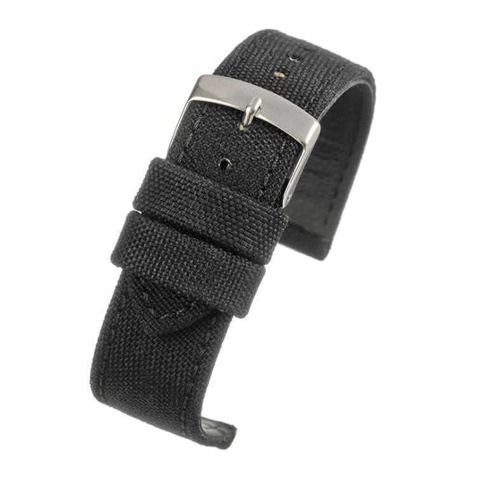 Durable Canvas Sports Watch Strap – Available in 18MM to 24MM Sizes