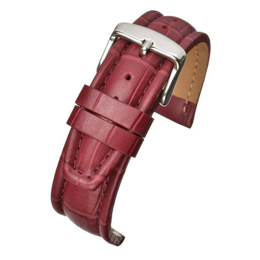 Matt Alligator Padded Watch Strap – Distinctive Design, Available in Multiple Sizes