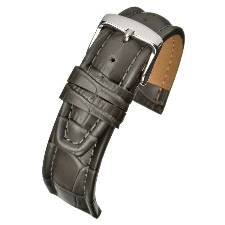 Matt Alligator Padded Watch Strap – Distinctive Design, Available in Multiple Sizes