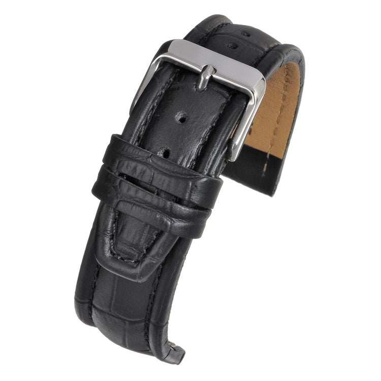 Matt Alligator Padded Watch Strap – Distinctive Design, Available in Multiple Sizes