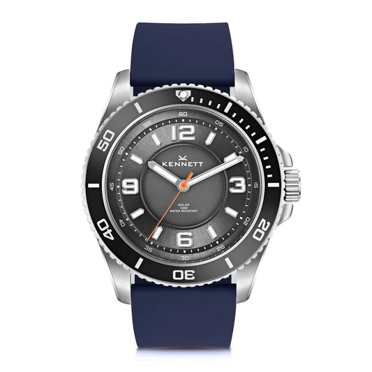 Kennett Solaxplorer Solar Watch - 100M Waterproof, Japanese Movement