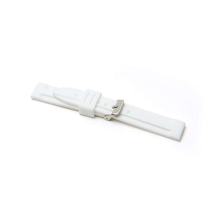 White  silicone strap